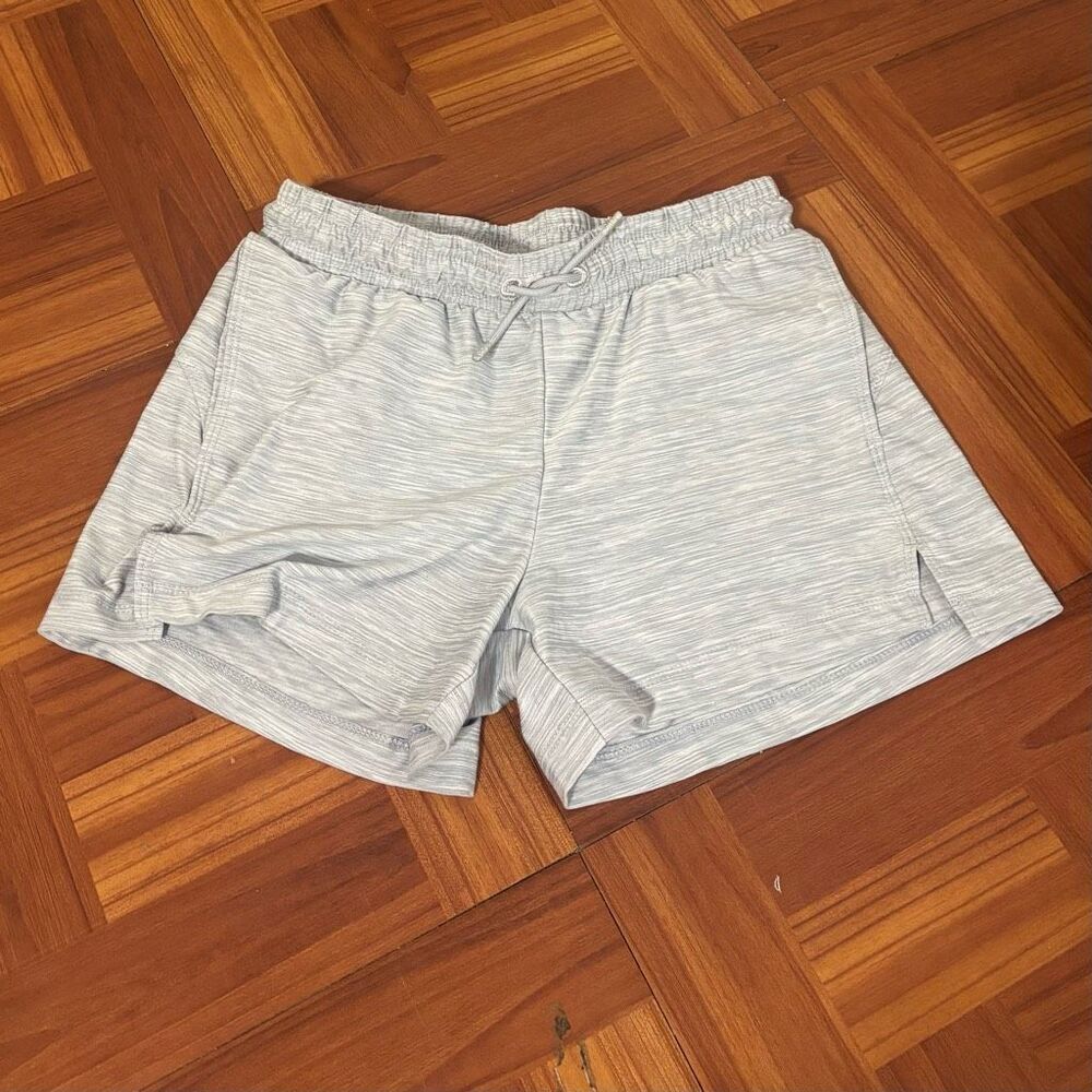 All in Motion Gray Athletic Girls Shorts Medium 8